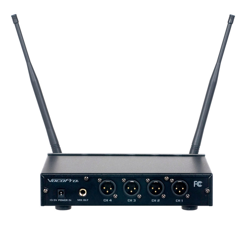 Wireless Digital-Quad-Conference Four Channel UHF Digital Wireless Conference Microphone System