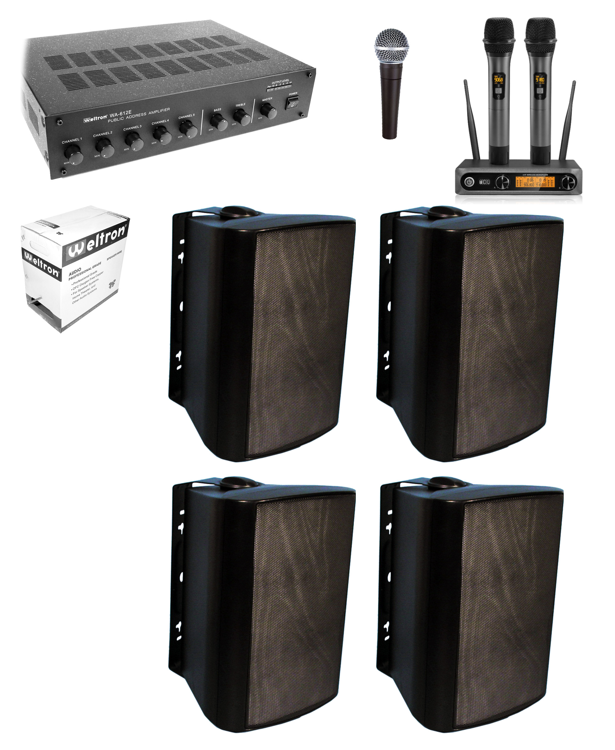 Outdoor pa system for online baseball field