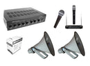 Long Range PA Kit - 2 Horn Speakers 16inch Super Duty with Rear Drivers