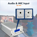 FM Radio Transmitter 5 to 15 Watts Adjustable Output Low Power Broadcast Announcements