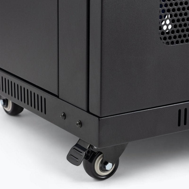 12U - Enclosure Wall Mounted Secure Indoor Rack Mounting Solution for Amplifiers Rack Mounts Vented