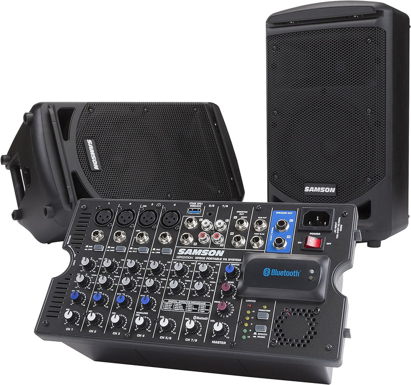 Long Ranger Pa System Portable PA System, ALL in One Package, Easy Setup, Take Down and Move