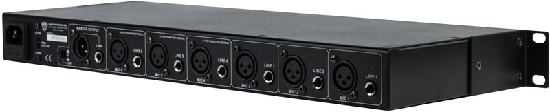 NADY RMX-6 6 channel Rackmount Mono Microphone / Line mixer with phant
