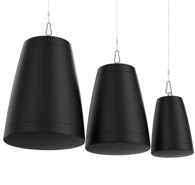 4 Indoor Pendant Speakers PA Kit for Background Music / Restaurants / Retail Stores / Gyms / Hair Salons