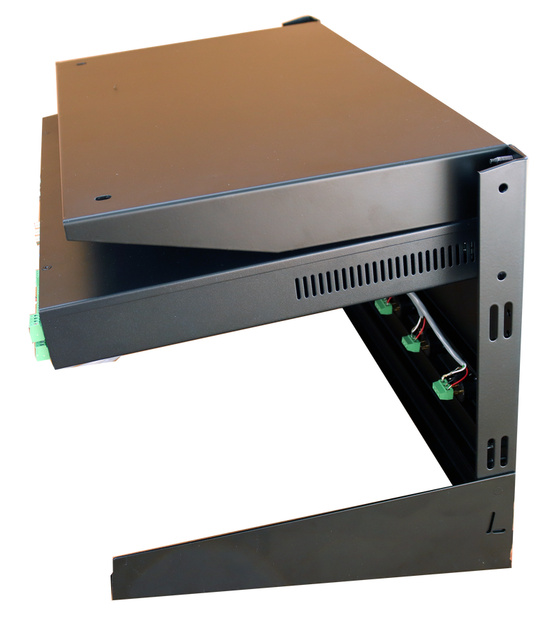 AcousticBay Rack Mounted 350W @ 70V ClassD Amplifier with built in Blu
