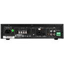 40W Tabletop Mixer-Amplifier 70V / 100V or 4 Ohm 2 Mic 1 Aux 1 Telephone Inputs