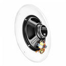 8" 25V/70V In-Ceiling Commercial Speaker w/ Front Volume Control & 12" Grill